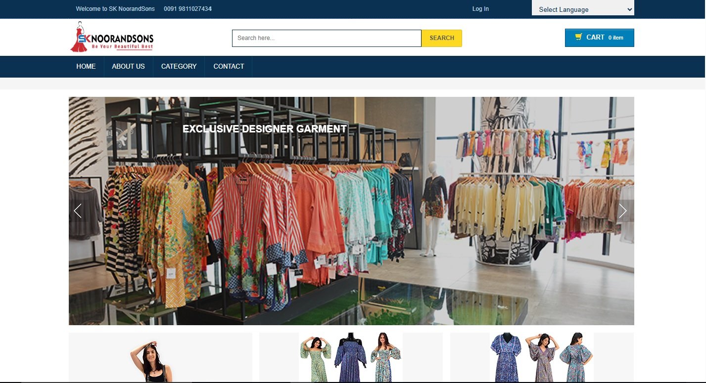 Online Shopping Website