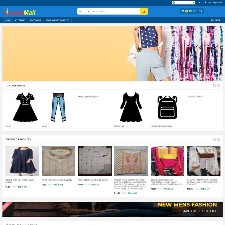 Online Shopping Website