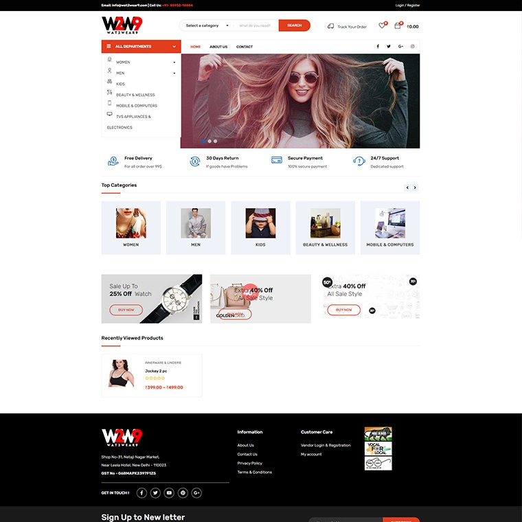 Online Shopping Website